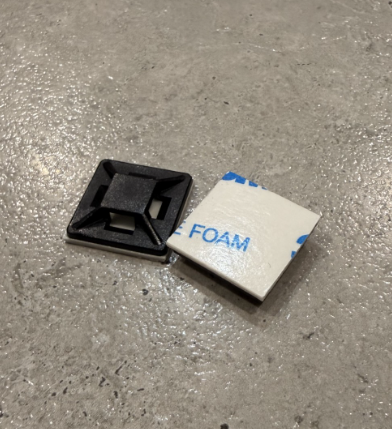 SIZE SMALL Fat Tyre Frame Screen Mount : Plus ZipTies.